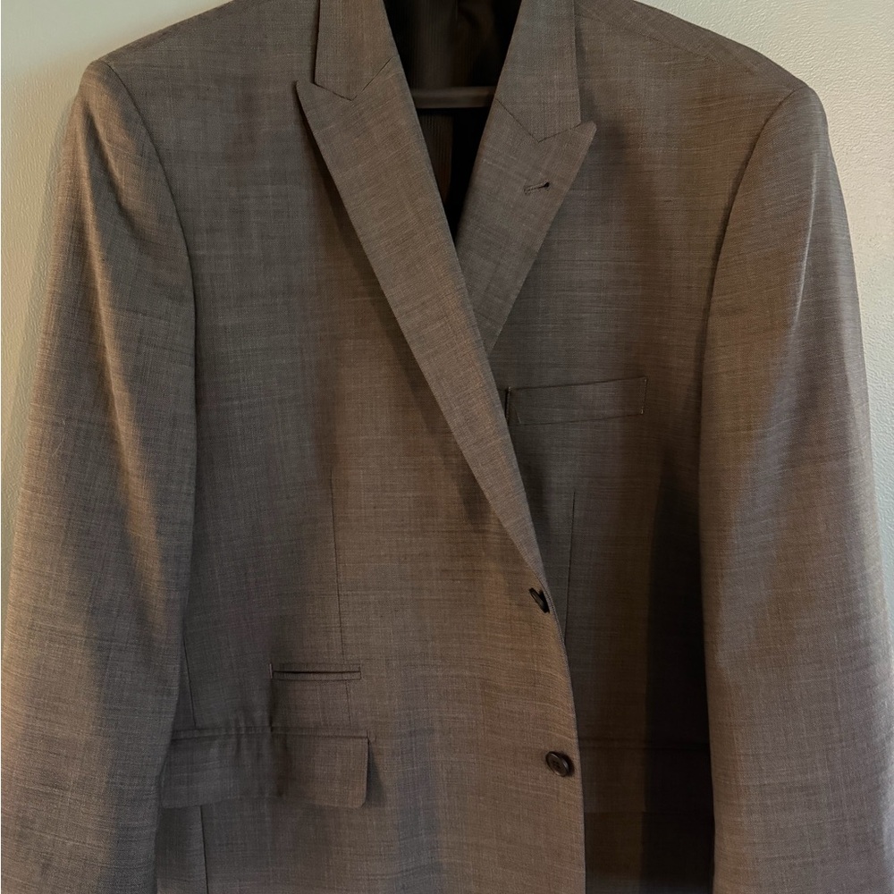 Synrgy Performance Blazer 52R Gray Stretch Sport Coat